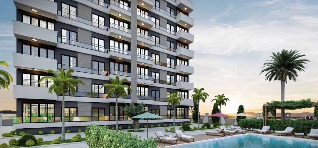 Квартира в Мерсине, Турция, 60 м2