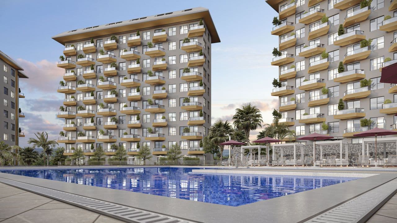 Квартира в Авсалларе, Турция, 68 м2, фото 2