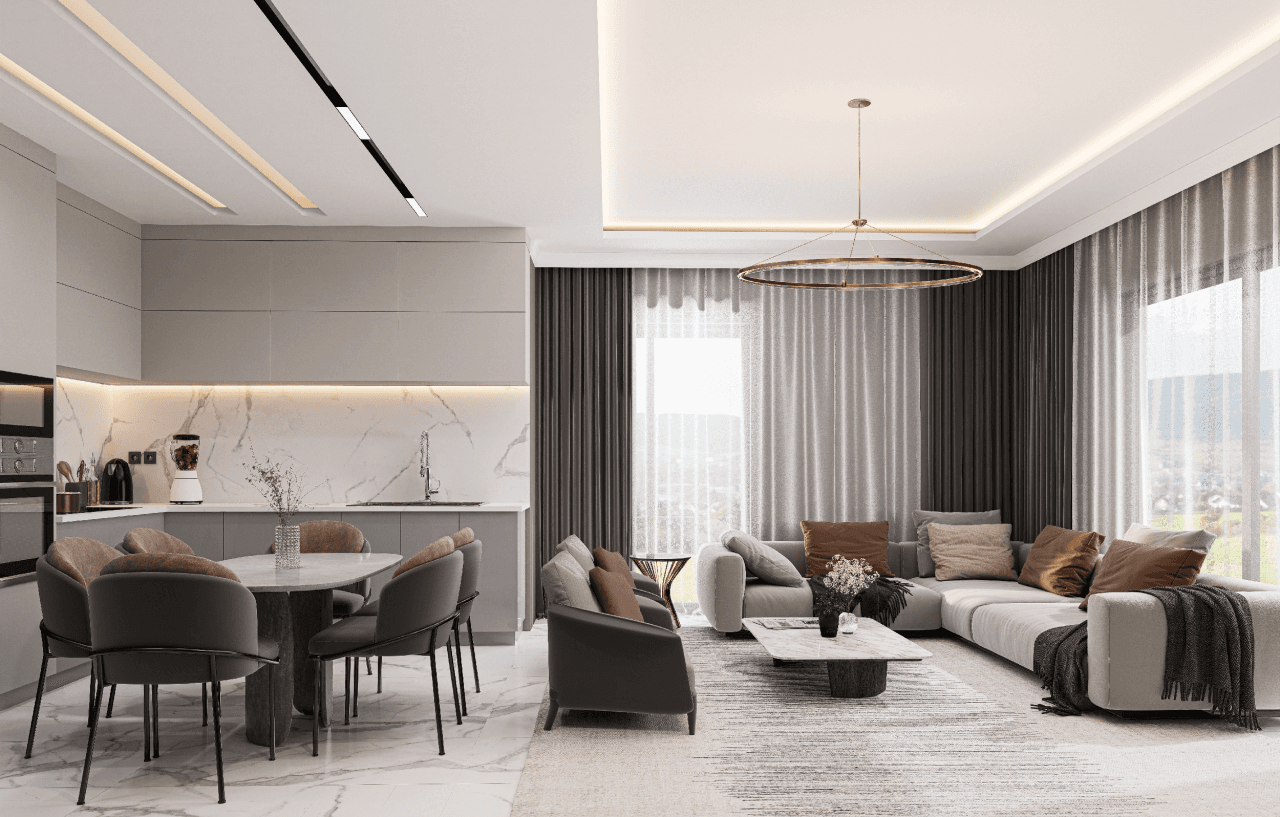 Квартира в Авсалларе, Турция, 56 м2