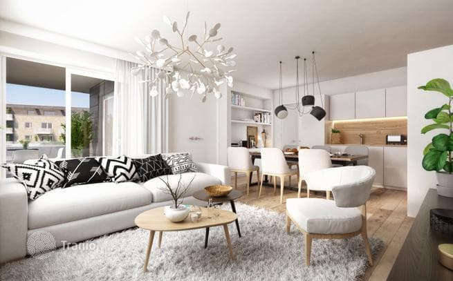 4-комнатные апартаменты в новостройке 92 м² в Районе XIII, Венгрия