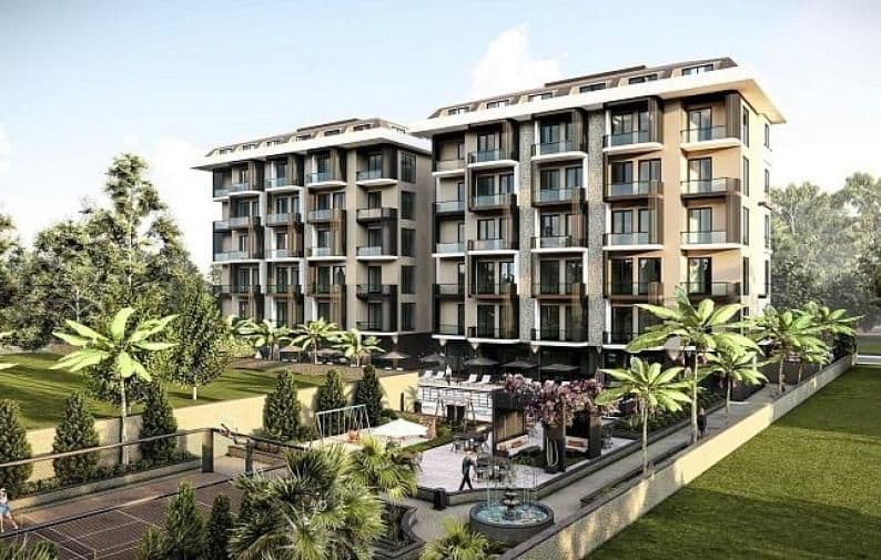 Квартира в Кестеле, Турция, 60 м2