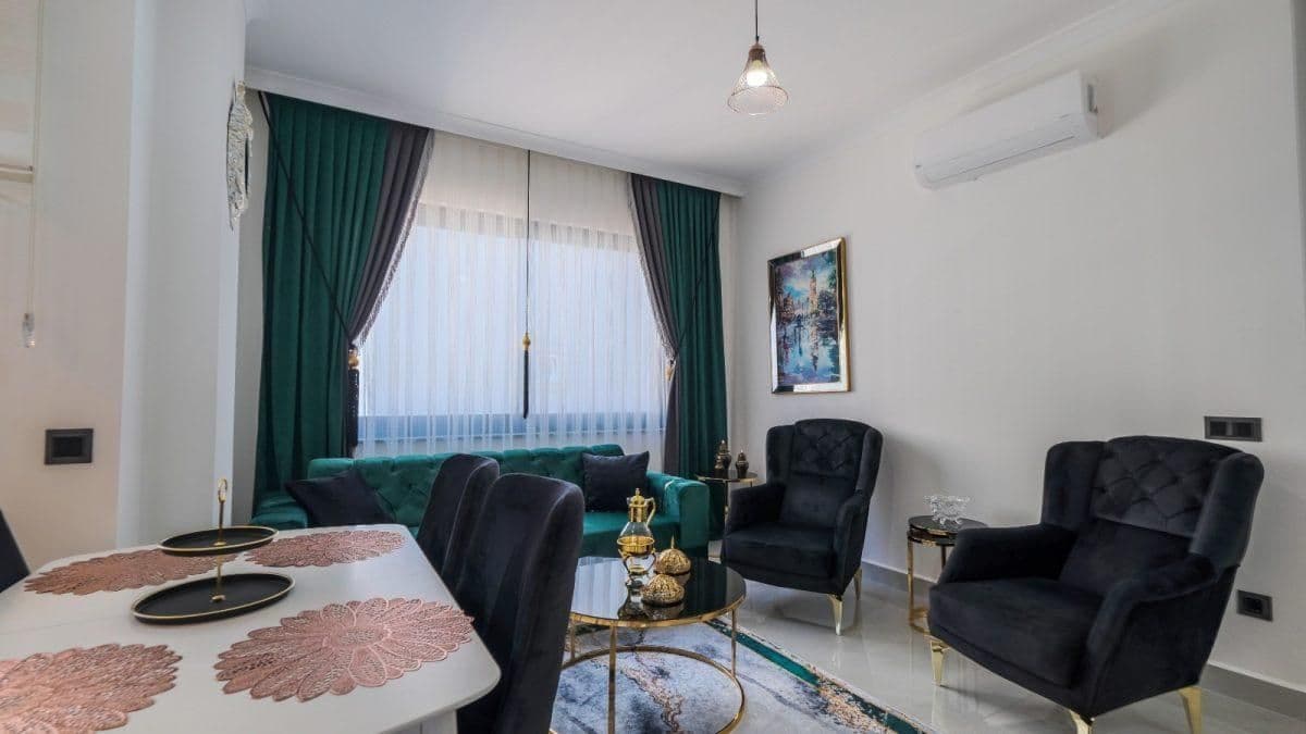 Квартира в Алании, Турция, 55 м2, фото 2