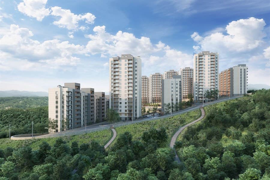 1 к. квартира 26.40 кв. м, 8/10 этаж. ЖК Горный квартал, Сочи, Россия, фото 2