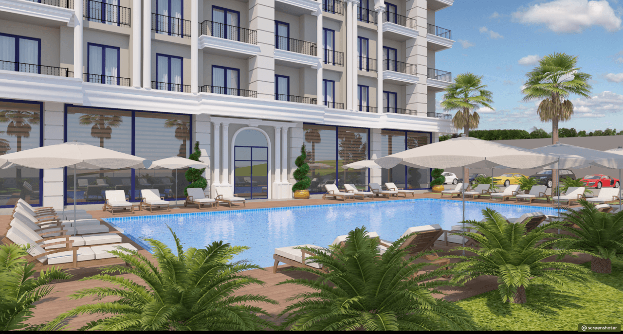 Апартаменты в Авсалларе, Турция, 52 м2