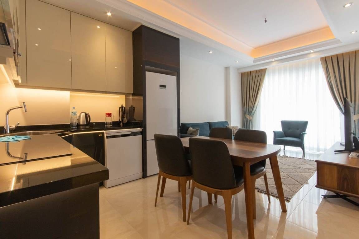 Квартира в Алании, Турция, 60 м2, фото 4