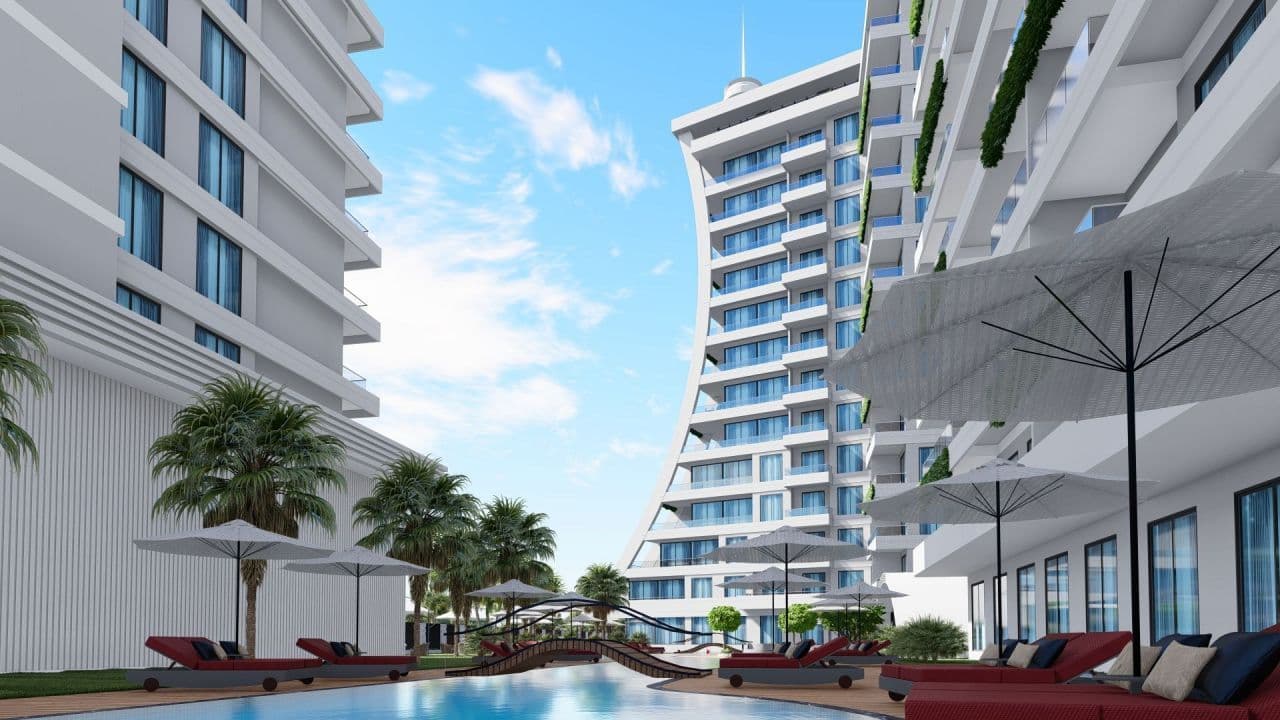 Квартира в Алании, Турция, 54 м2