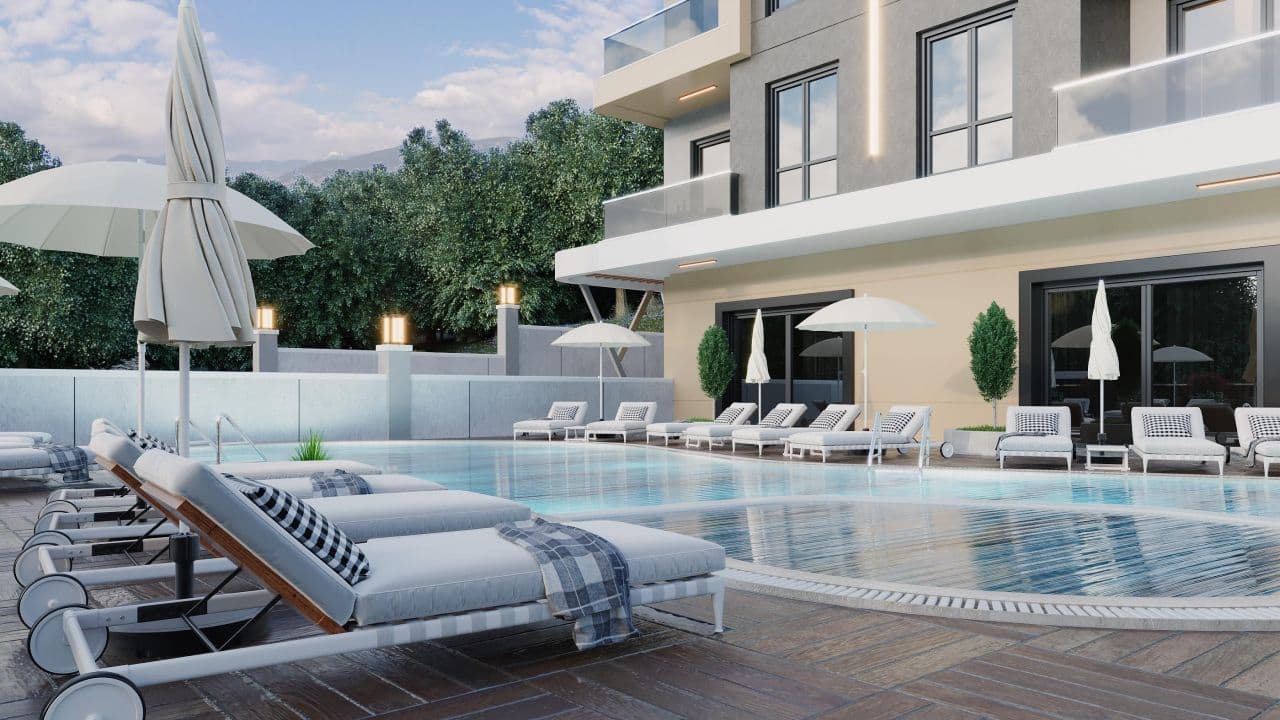 Пентхаус в Кестеле, Турция, 90 м2, фото 4