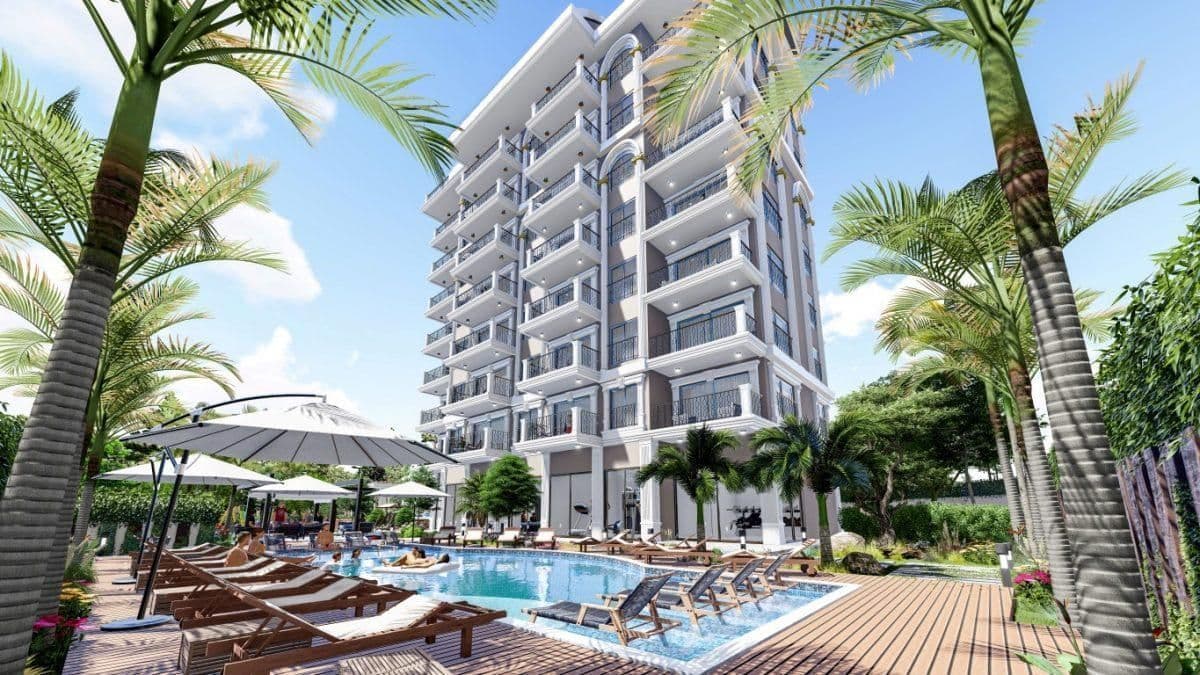 Квартира в Авсалларе, Турция, 48 м2