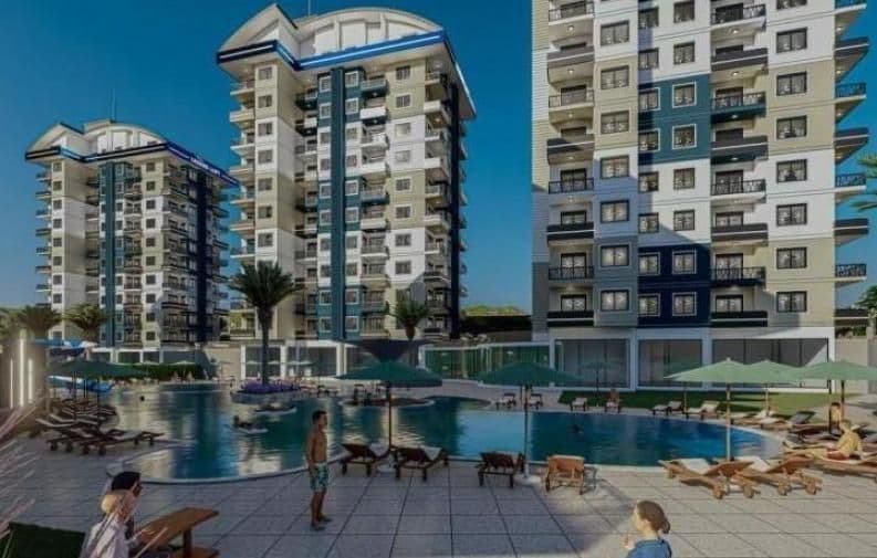 Квартира в Авсалларе, Турция, 53 м2