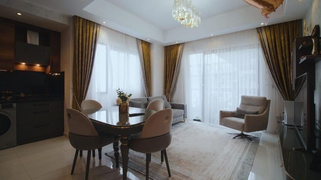 Квартира в Алании, Турция, 100 м2, фото 4