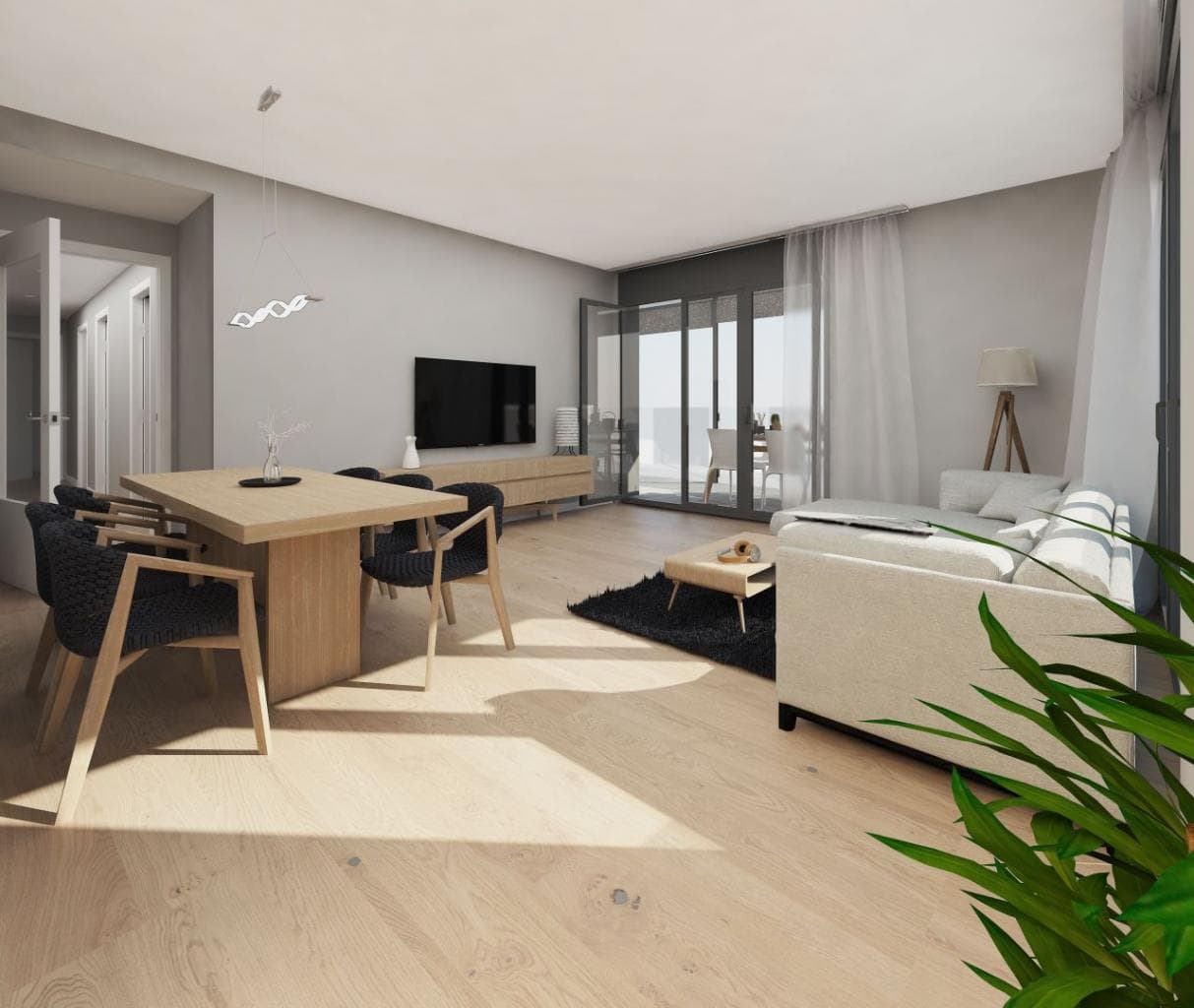 Квартира в Барселоне, Испания, 95 м2