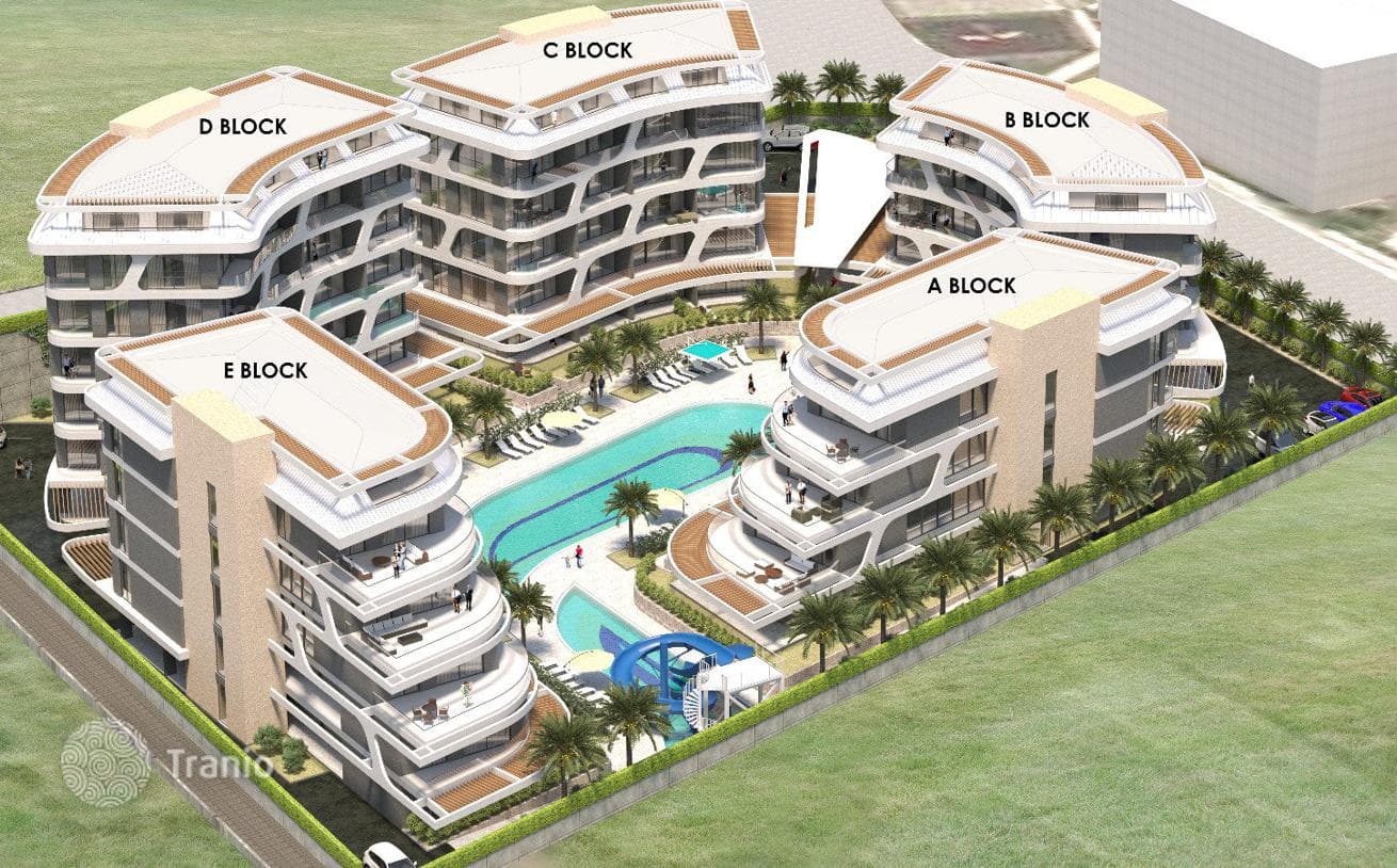 3-комнатные апартаменты в новостройке 98 м² в Обе, Турция