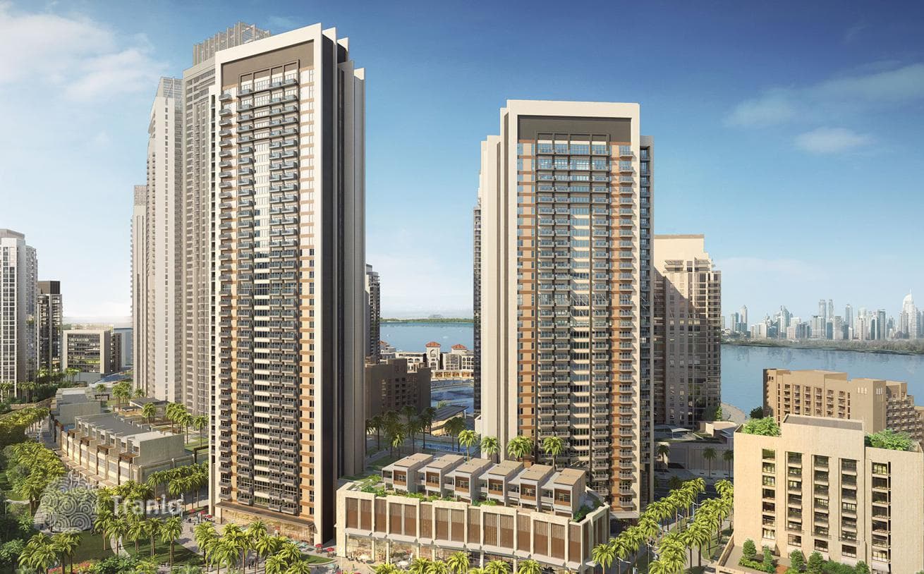 Высотная резиденция Creek Horizon в 500 метрах от нового порта, в оживленном районе Creek Harbour, Дубай, ОАЭ
