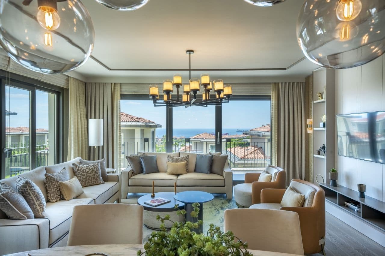 Апартаменты в Стамбуле, Турция, 209.2 м2