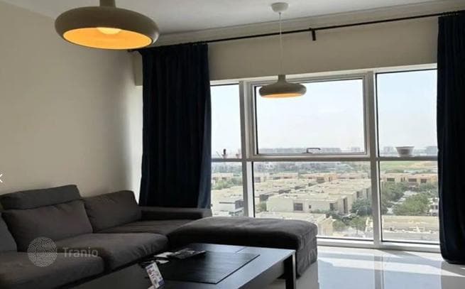 Меблированная квартира в резиденции Carson B с бассейном, Damac Hills, Дубай, ОАЭ