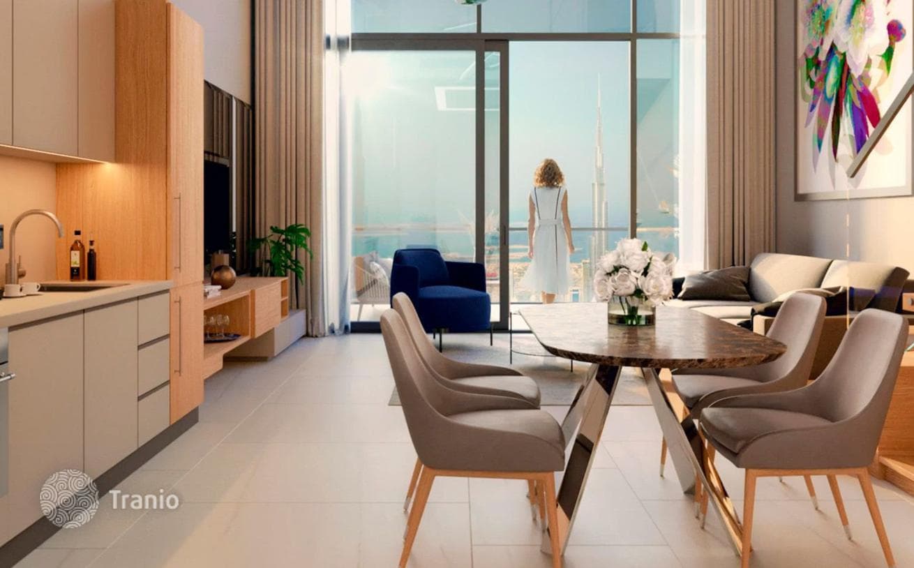 Двухуровневая квартира в резиденции SLS Dubai Hotel and Residences с бассейнами и спа, Business Bay, Дубай, ОАЭ