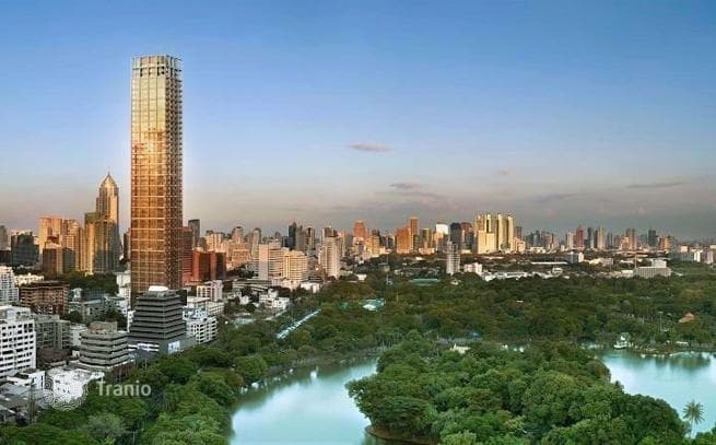 3-комнатные апартаменты в кондо в Патхум Ване, Таиланд, фото 4