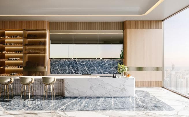 Высотный жилой комплекс Bugatti Residences с собственным пляжем рядом с яхт-клубом, Business Bay, Дубай, ОАЭ, фото 5