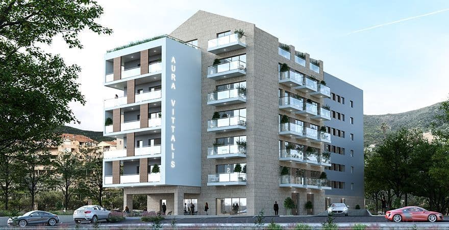 Апартаменты в Будве, Черногория, 105 м2, фото 2