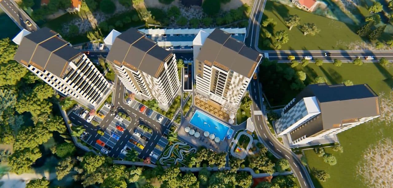 Апартаменты в Баре, Черногория, 36 м2