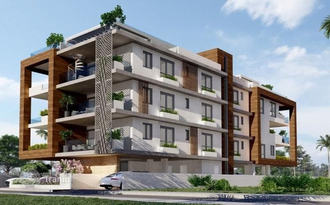 Трехкомнатная квартира с парковочным местом, Арадипу, Кипр