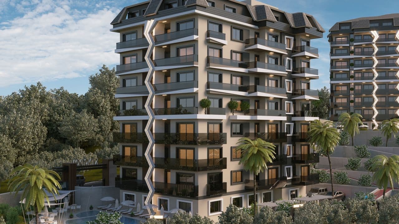 Квартира в Авсалларе, Турция, 55 м2