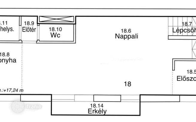 3-комнатная квартира 98 м² в Районе VII (Эржебетвароше), Венгрия