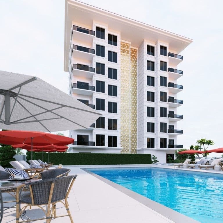 Квартира в Авсалларе, Турция, 61 м2, фото 4