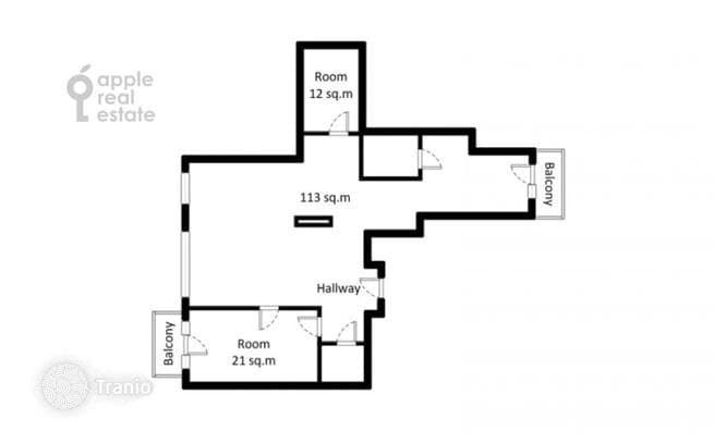 4-комнатная квартира 159 м² в Басманном районе, Россия, фото 4
