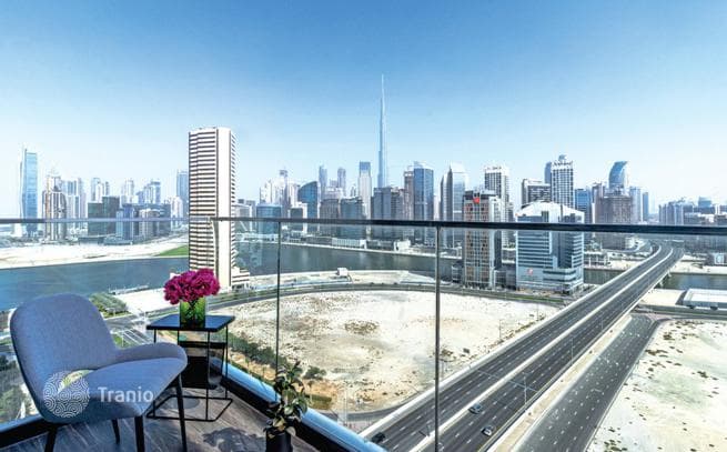Резиденция SOL BAY с бассейном и видом на Бурдж Халифа, Business Bay, Дубай, ОАЭ, фото 5