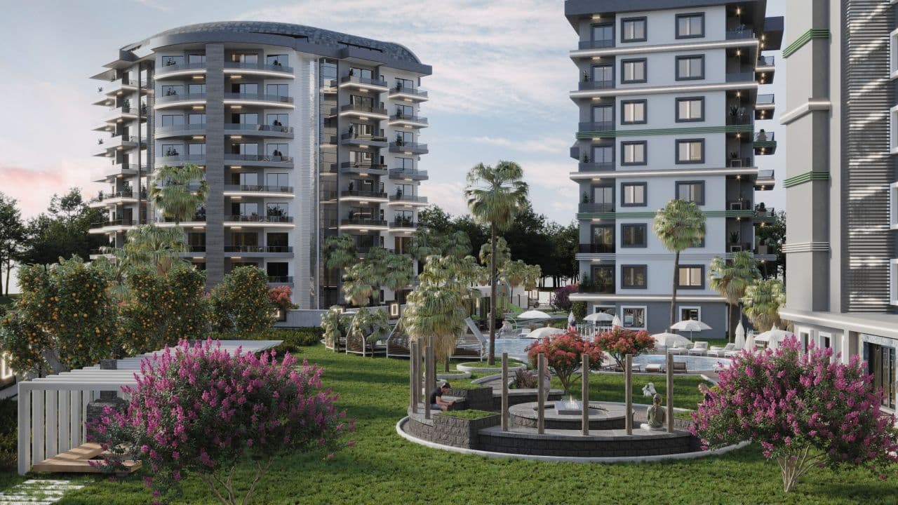Квартира в Авсалларе, Турция, 45 м2, фото 2