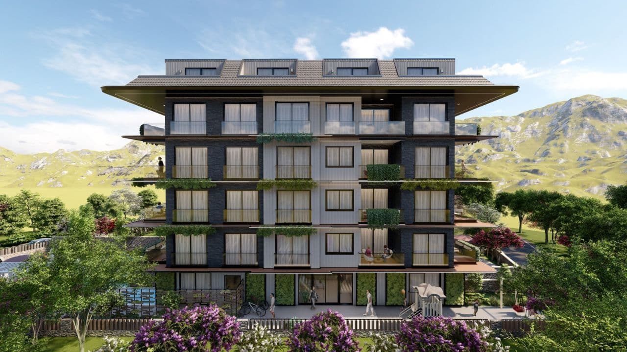 Квартира в Кестеле, Турция, 52 м2