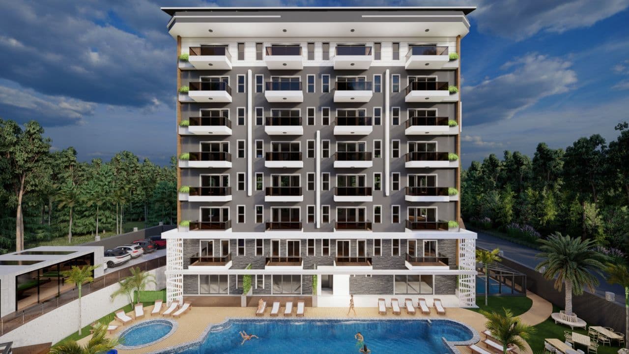 Квартира в Авсалларе, Турция, 55 м2, фото 3