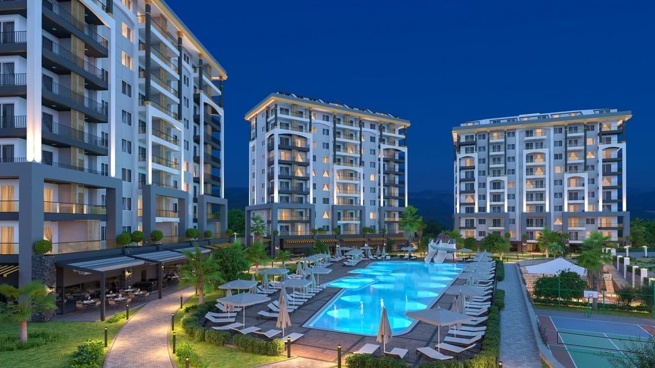 Квартира в Авсалларе, Турция, 46 м2, фото 4