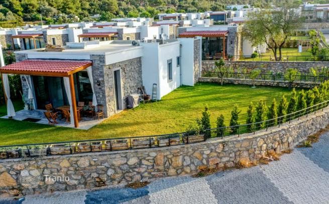 Комплекс вилл с бассейном и круглосуточной охраной, Бодрум, Турция, фото 4