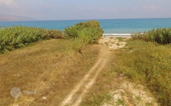Большой участок на берегу моря, Ханья, Крит, Греция