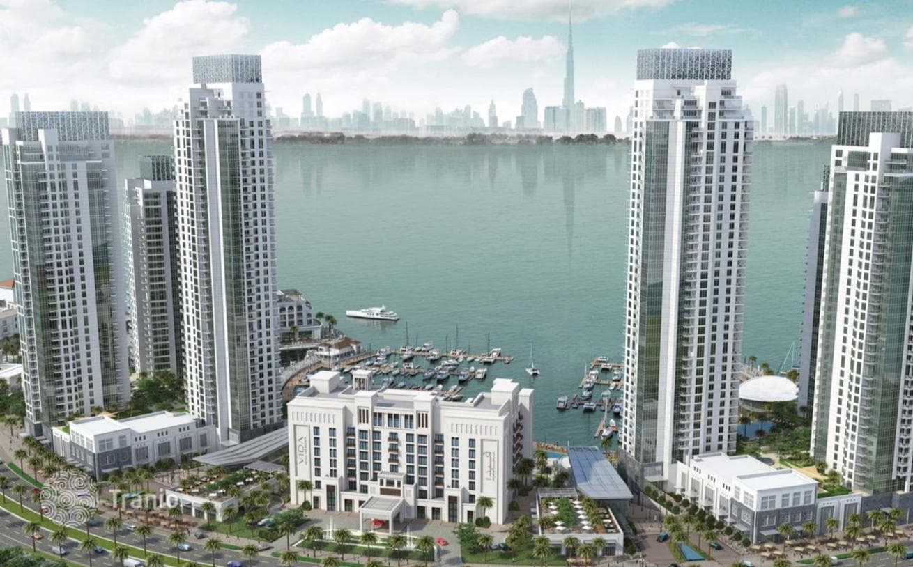 Высотная резиденция премиум класса Creek Residences рядом с причалом для яхт, Dubai Creek Harbour, Дубай, ОАЭ, фото 5