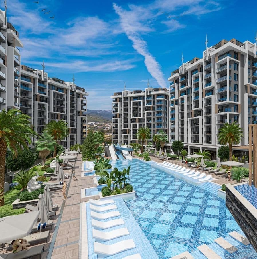 Квартира в Авсалларе, Турция, 47 м2