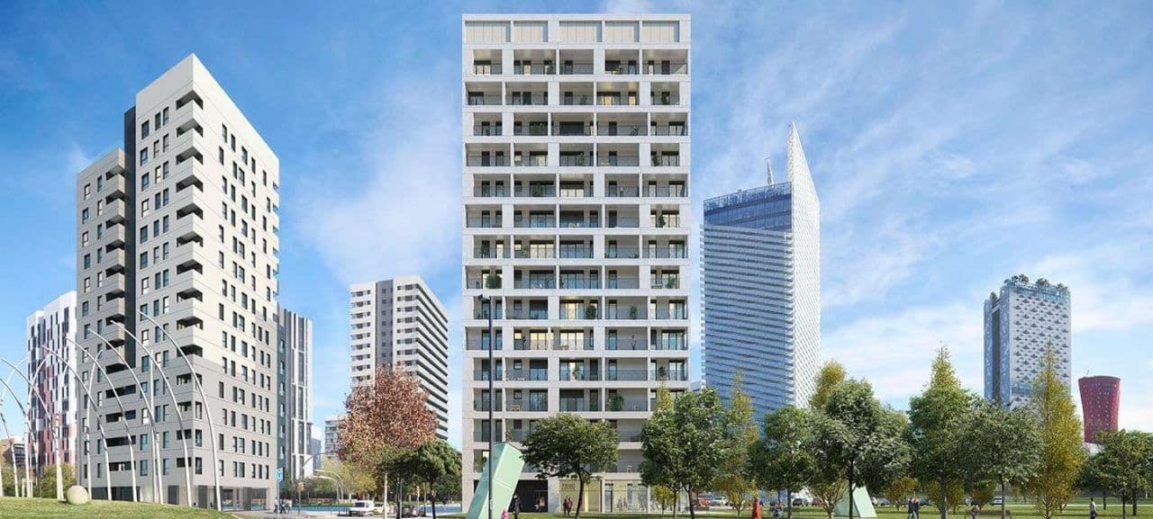 Апартаменты в Барселоне, Испания, 63 м², фото 2
