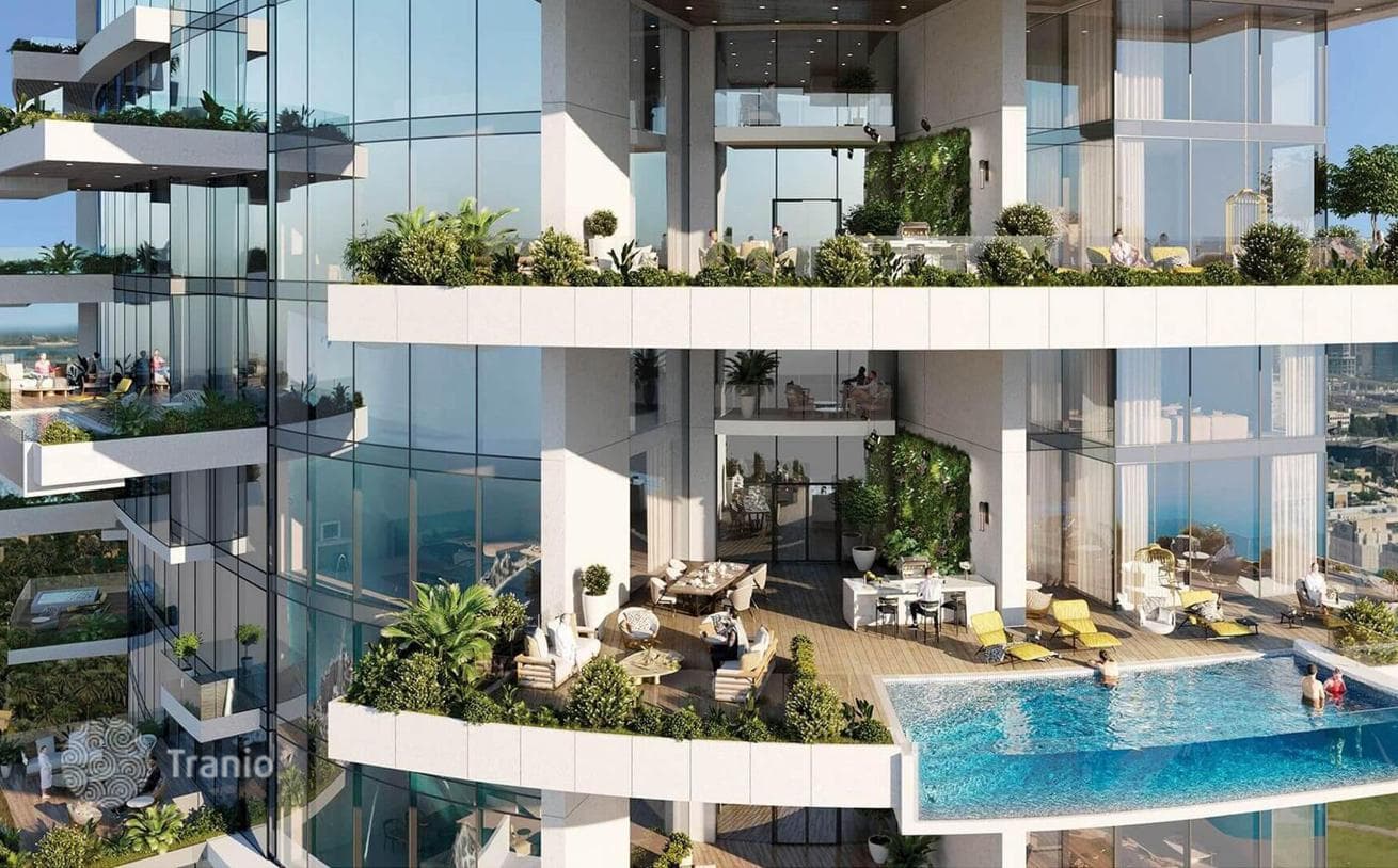 Первоклассные апартаменты в небоскрёбе Cavalli Tower, район Dubai Media City, Дубай, ОАЭ, фото 2