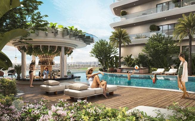 Новая резиденция Elo 3 с бассейном недалеко от Downtown Dubai, Damac Hills 2, Дубай, ОАЭ, фото 5