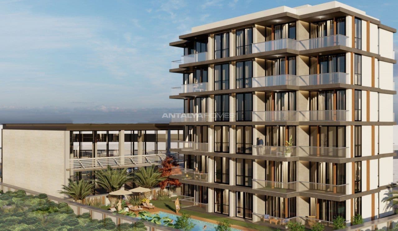 Апартаменты в Анталии, Турция, 55 м2
