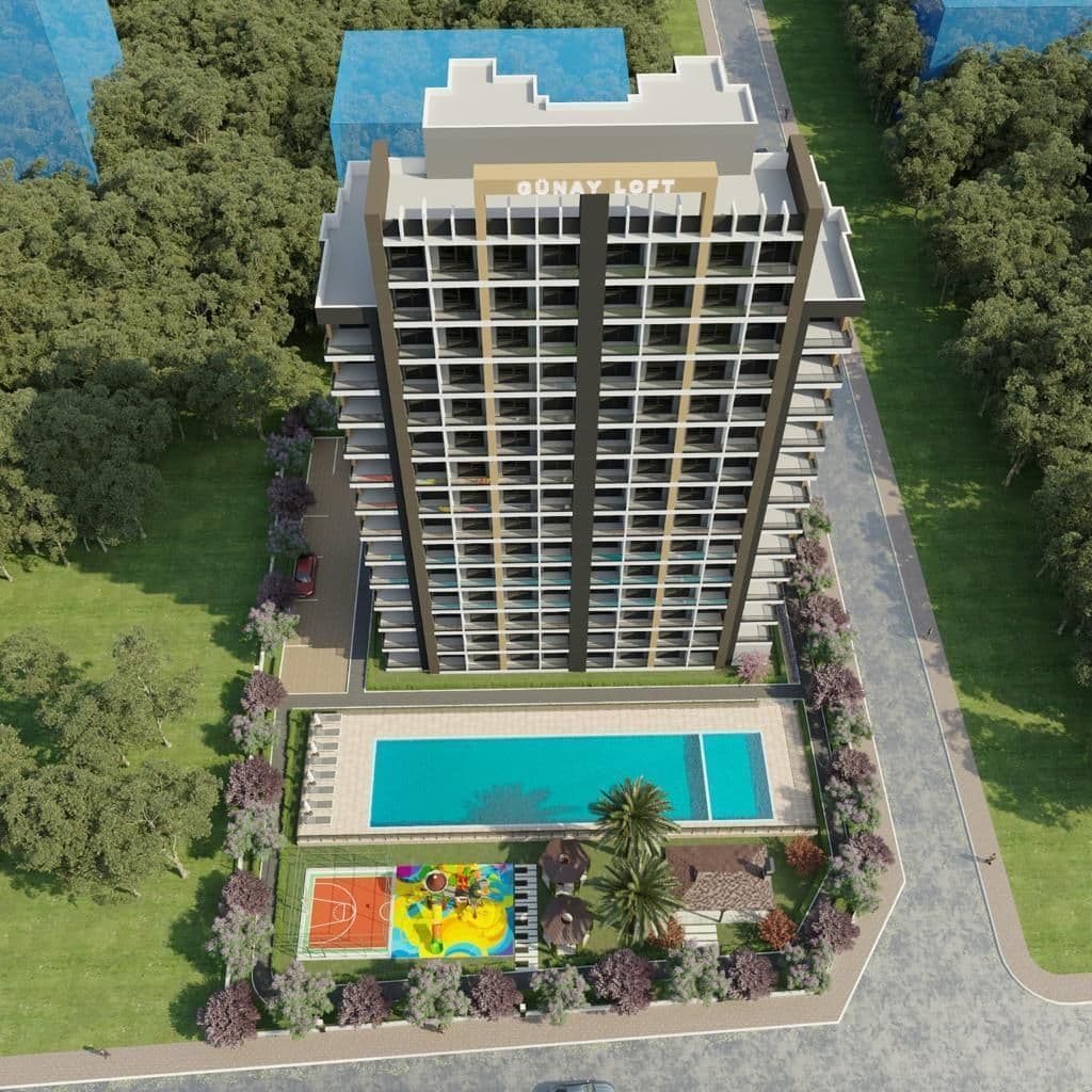 Квартира в Мерсине, Турция, 45 м2