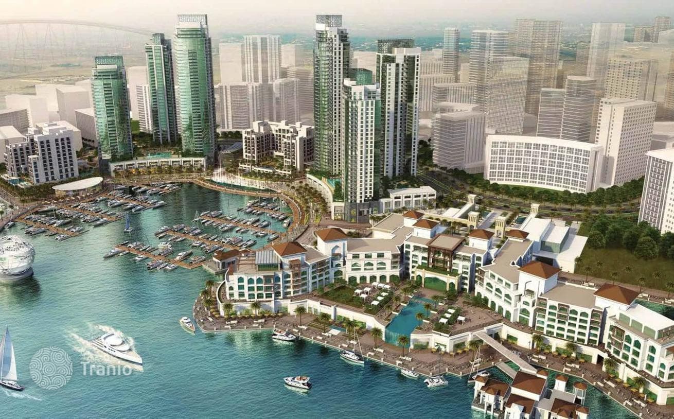 Высотная резиденция премиум класса Creek Residences рядом с причалом для яхт, Dubai Creek Harbour, Дубай, ОАЭ, фото 4