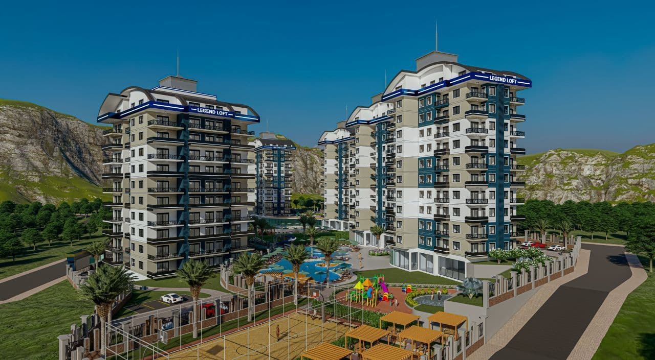 Квартира в Авсалларе, Турция, 53 м2