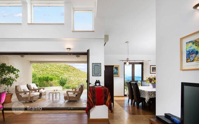 Эксклюзивная вилла с бассейном, оливковой рощей и видом на море, Трогир, Хорватия, фото 4