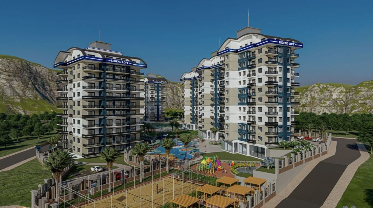 Квартира в Авсалларе, Турция, 55 м2, фото 2