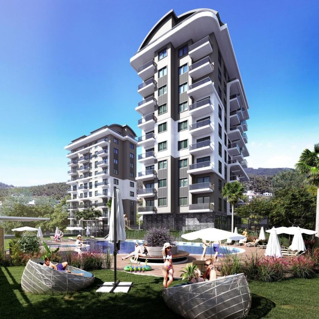 Квартира в Авсалларе, Турция, 54 м2
