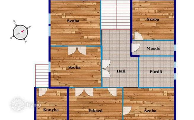 6-комнатный дом в городе 227 м² в Районе III (Обуде), Венгрия