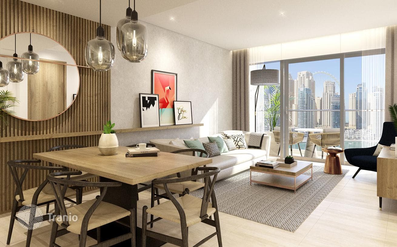 Элитный жилой комплекс Vida Dubai Marina у воды в районе Dubai Marina, Дубай, ОАЭ